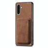 For Samsung Galaxy A26 5G Retro Leather Card Bag Magnetic Phone Case(Brown)