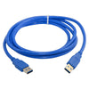 USB 3.0 A Male to A Male AM-AM Extension Cable, Length: 1m