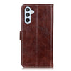 For Samsung Galaxy A56 5G Retro Crazy Horse Texture Leather Phone Case(Brown)