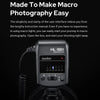Godox ML-150II On-camera Macro Ring Flash Light with 8 Different Size Adapter Rings (Black)