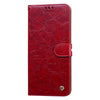 For Xiaomi Redmi Note 9 Pro Business Style Oil Wax Texture Horizontal Flip Leather Case, with Holder & Card Slots & Wallet(Red)