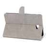 For Galaxy Tab A 10.1 (2016) / P580 Simple Style Horizontal Flip Leather Case with Holder & Card Slots & Wallet (Grey)