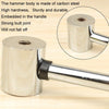 25mm No Bounce Mounting Hammer Handmade DIY Double Face Tap Rubber Hammer