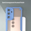 For Samsung Galaxy S25+ 5G Armor Glaze PC Hybrid TPU Phone Case(Blue)