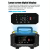 FOXSUR 12V / 24V 10A Portable Motorcycle Car Smart Battery Charger(US Plug)