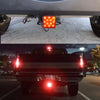 Automotive LED Trailer Lights Universal Rear Brake Lights, Color: Red Shell 15 Lights