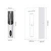 Electric Waterproof Hairdresser Children Low Noise Rechargeable Push Clipper, Specification: Digital Version White