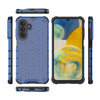 For Samsung Galaxy A26 5G Shockproof Honeycomb PC + TPU Protective Phone Case(Blue)