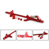 Car Modification Accessories Aluminum Alloy 4500 Series Cable Base Throttle Bracket Throttle Valve Cable(Silver)