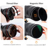 K&F CONCEPT SKU.1762 82mm ND1000 Nano-X Magnetic HD Camera Lens Filter with Lens Cap Filter