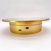 20cm Mirror Two-way Turntable Display Stand Video Shooting Props Turntable(Gold)