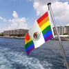 90 x 150cm Mexican Flag No. 4 Polyester Fabric Decorative Flag