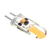 GY6.35 2W 110-140LM LED 1505 COB Corn Light Bulb, AC/DC 12V (Warm White)
