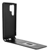 For Samsung Galaxy S24 Ultra 5G Magnetic Vertical Flip Leather Phone Case(Black)