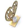 2 PCS Creative Heart Shaped Wooden Decoration Romantic Wooden Sign LED Candle Light(JM01455)