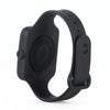 TA-4 10ml Portable Outdoor Silicone Alcohol Liquid Soap Handwashing Fluid Sunscreen Cream Split Bracelet Watch Wristband Sub-packing Box(Black)