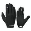 WEST BIKING Cycling Anti-slip Breathable Touch Screen Gloves, Size: L(Black)
