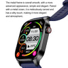 T98 2.04 inch IP68 Waterproof Bluetooth Call Smart Watch, Support Blood Oxygen Monitoring(Blue)