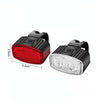 BG-3106 Bicycle Lamp USB Charging Mountain Bike Night Rider Light(Red)