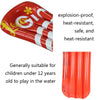 Children Water Inflatable Floating Row Surfboard, Size: 114 x 60cm(Red Flower)