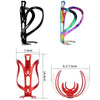 WEST BIKING Bicycle Aluminum Beverage Bottle Holder(Red)