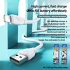 REMAX RC-138i 2.4A USB to 8 Pin Suji Pro Fast Charging Data Cable, Cable Length: 1m (Black)