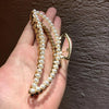 Metal Hair Clip Retro Large Hair Clip, Colour: Double Row Pearl Moon