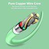 ENKAY Hat-Prince ENK-CB209 PD 20W 3A Type-C to 8 Pin Silicone Data Sync Fast Charging Cable, Cable Length: 1.2m(Pink)