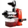 Multifunction Home Manual Juicer Apple Orange Wheatgrass Portable DIY Juicer(Red)