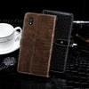 For Alcatel 1B 2020 idewei Crocodile Texture Horizontal Flip Leather Case with Holder & Card Slots & Wallet(Black)