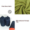 Outdoor Fleece Sleeping Bag Camping Trip Air Conditioner Dirty Sleeping Bag Separated By Knee Blanket During Lunch Break Thickened Purple)