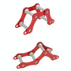 XINDA  Rope Protector Rope Corner Cover Rock Climbing Protect Equipment,Spec: Four-wheel Ropeway