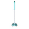 Household Octopus Wall Mounted Soft Rubber Toilet Brush, Color: Green (With Base)