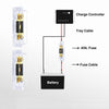 2 in 1 ANL Car Fuse Holder Electrical Protection Insulating Cover, Current:120A