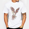 Short-sleeved Printing Pattern T-shirt for Men, Size:XXL (403)