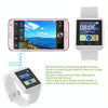 Portable Multifunctional Bluetooth V3.0 + EDR Smart Wrist Watch(Red)