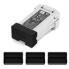 3PCS Sunnylife MM3-DC405 For DJI Mini 3 Pro Short Circuit Resistant Battery Silicone Dust Cover(Black)
