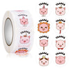 Cute Cartoon Animal Child Thank You Sticker(HA027)