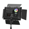 YONGNUO YN300IV Four Generations RGB Full Color Photography Lamp Double Color LED Fill Light, Style: EU Plug Power Adapter
