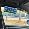 Solar Car Exhaust Fan Air Circulation Cooling Ventilation Fan(Black Blue)