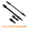 For Karcher K-Series / LAVOR Long Rod Universal Swivel Nozzle High Pressure Car Wash Sprayer Parts(No. 4)