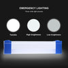 17cm 20W 480LM USB Emergency Light LED Strip Bar Light Three Levels of Brightness Adjustment (White Light)