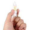 G9 4W 300LM Candle Corn Light Bulb, 44 LED SMD 2835, AC 220-240V(Warm White)