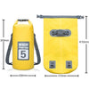 Outdoor Waterproof Dry Dual Shoulder Strap Bag Dry Sack, Capacity: 5L (Orange)