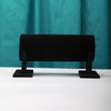 Velvet Headband Storage Rack Hairband Display Stand Jewelry Display Stand, Color: Blackdown 11x30cm