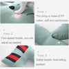 8146 Cartoon Adjustable Car Children Sleep Safety Belt U-shaped Neck Pillow(Green Dinosaur)