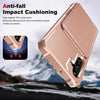 For Samsung Galaxy A16 5G Vertical Flip Card Bag Holder Leather Phone Case(Rose Gold)