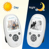 2.4GHz Video Baby Monitor with Night Vision & Two-Way Audio (UK Plug)