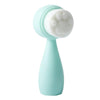 Cute Cats Paw Soft Hair Facial Brush Manual Facial Cleansing Brush(Green)