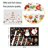 Christmas Decoration Stickers Scene Layout Window Static Stickers 60x90cm